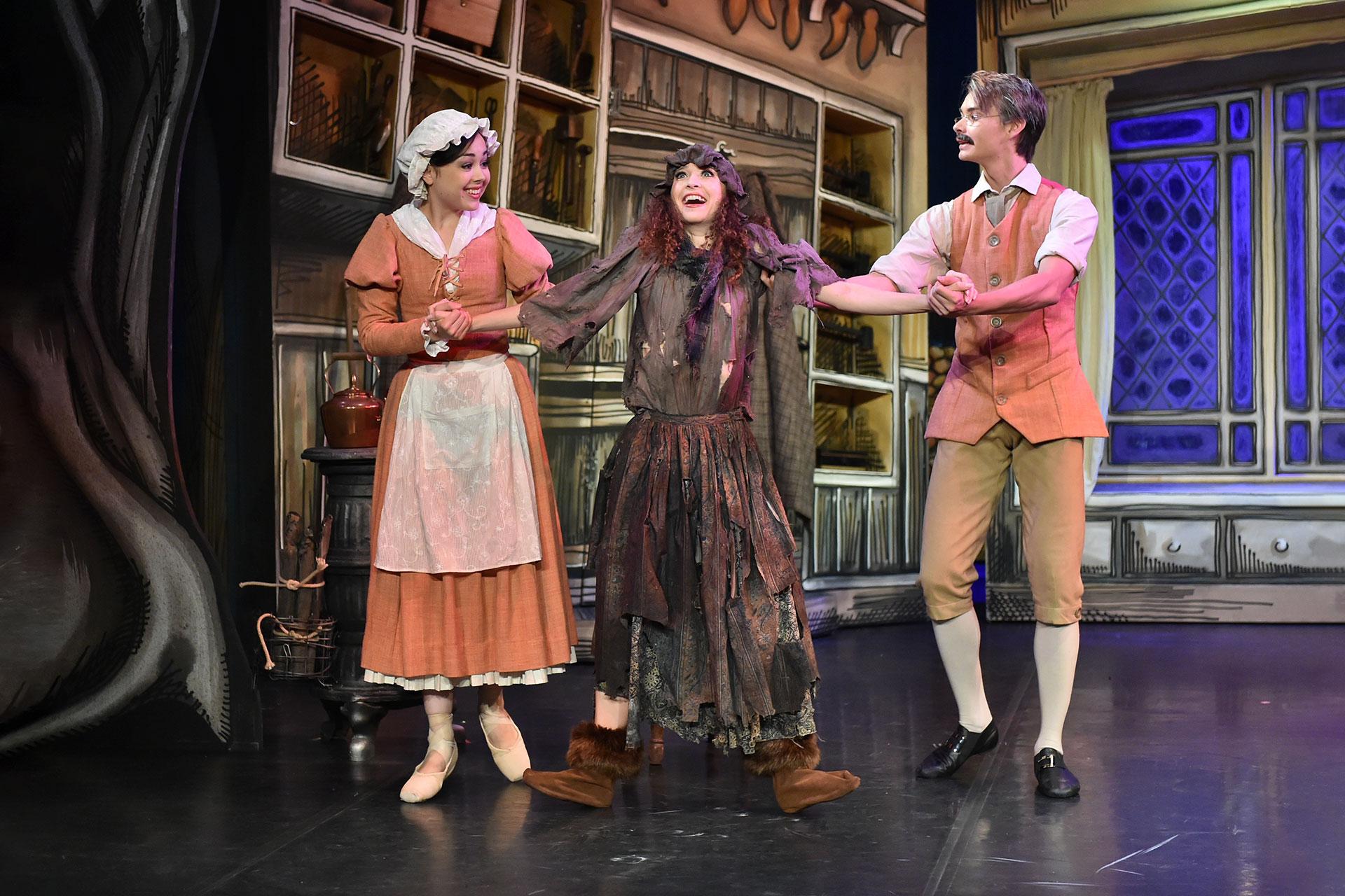 Maggie is delighted with her new shoes