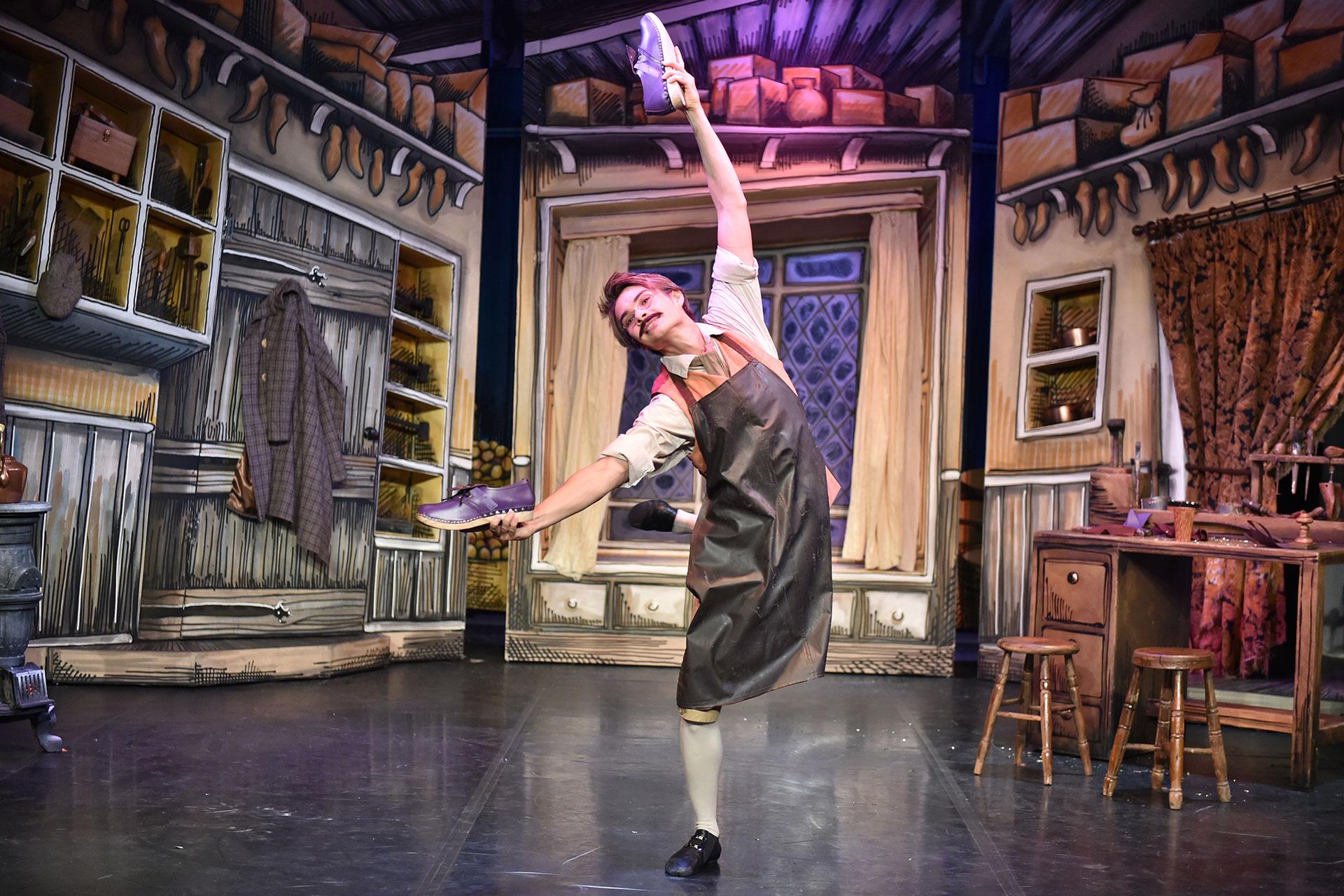 Bertie is thrilled to find new shoes made to perfection in his workshop, but by whom?