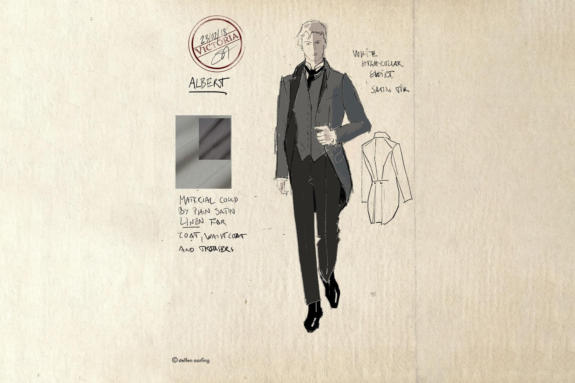 A design for Prince Albert by Steffen Aafing